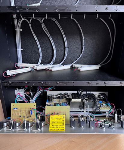 Moog-Genuine Model 10 case, PSU, wiring